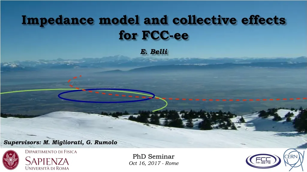 impedance model and collective effects for fcc ee