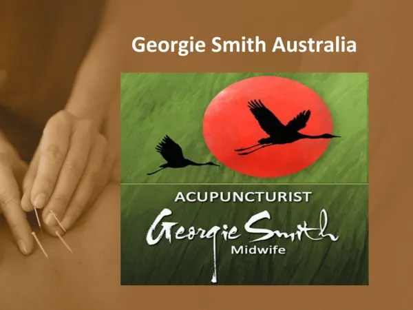 Georgie Smith - Acupuncturist