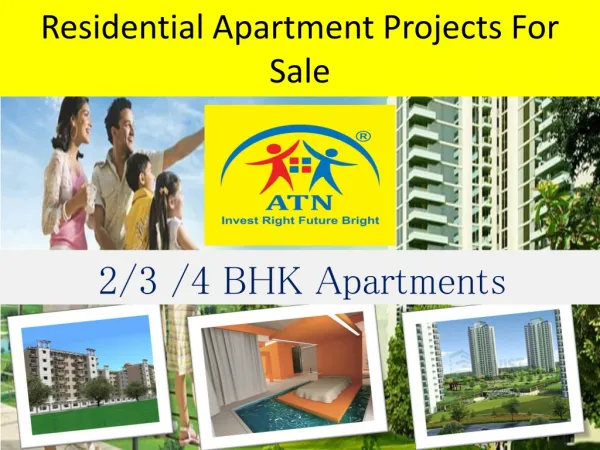 Residential apartment projects for sale