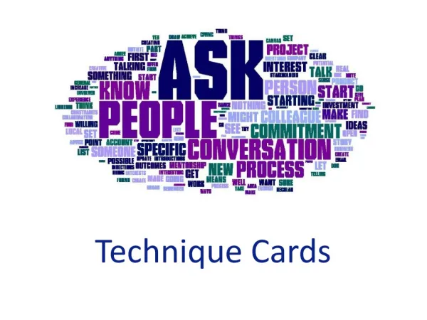 Technique Cards