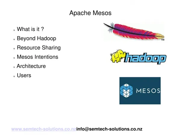 An introduction to Apache Mesos