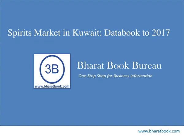 Spirits Market in Kuwait: Databook to 2017