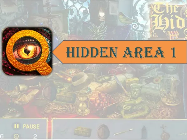 The Hidden Area 1 - Brain Puzzle Game
