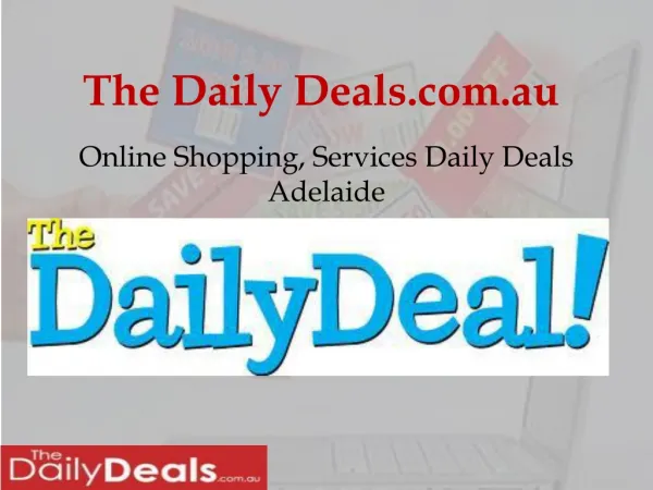 Shopping Daily Deals Adelaide
