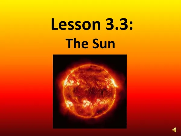 Lesson 3.3: