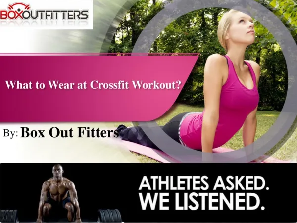 Visit BoxOutfitters for Crossfit Apparel
