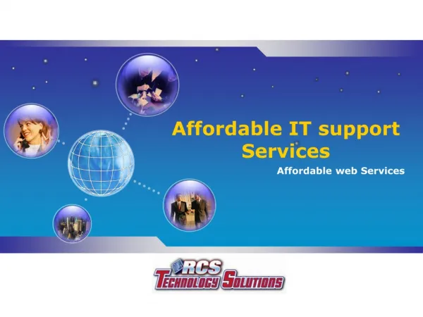 Affordable IT support Services - RCS Technology Solutions