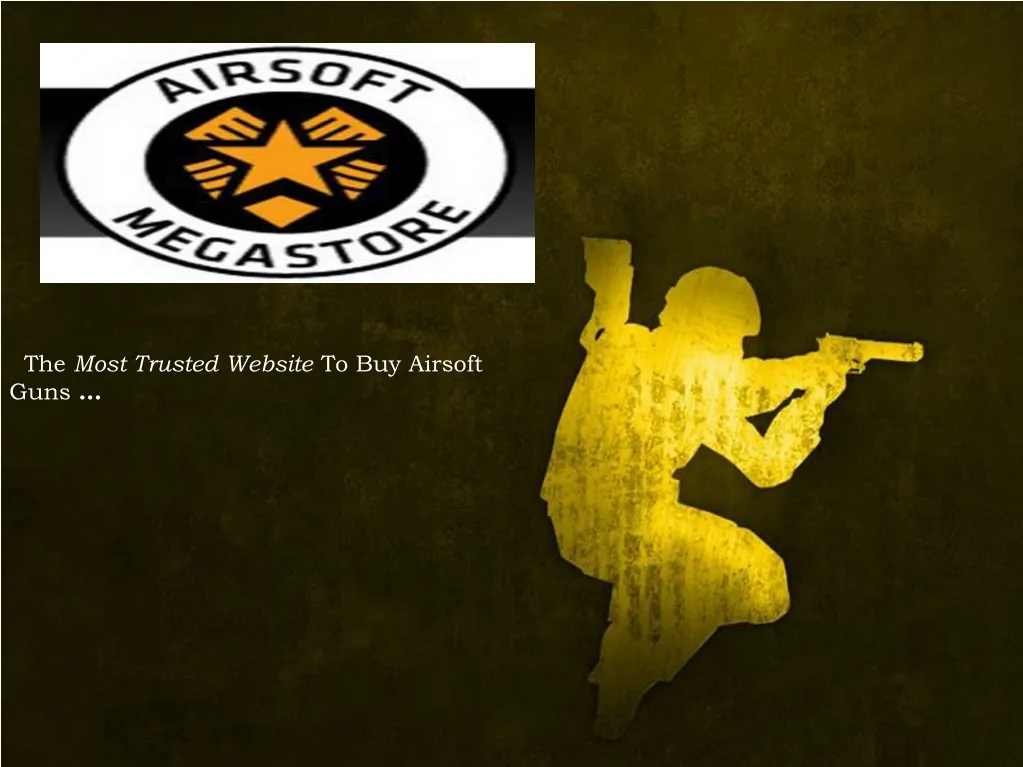 the most trusted website to buy airsoft guns