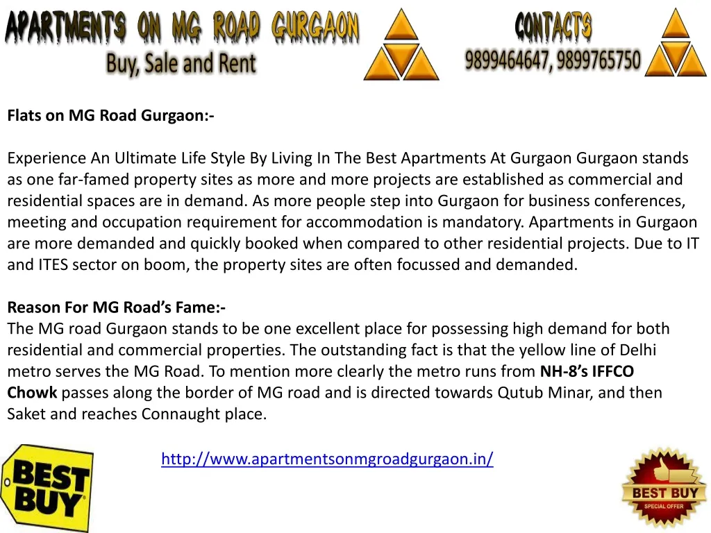 flats on mg road gurgaon experience an ultimate