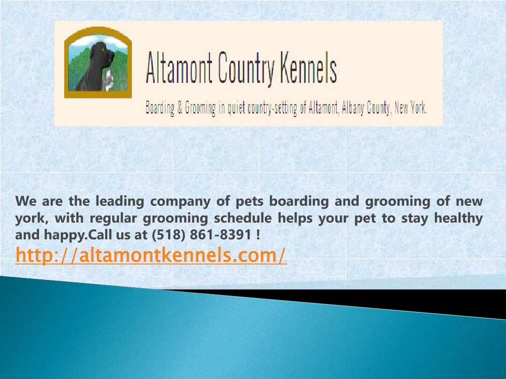 we are the leading company of pets boarding