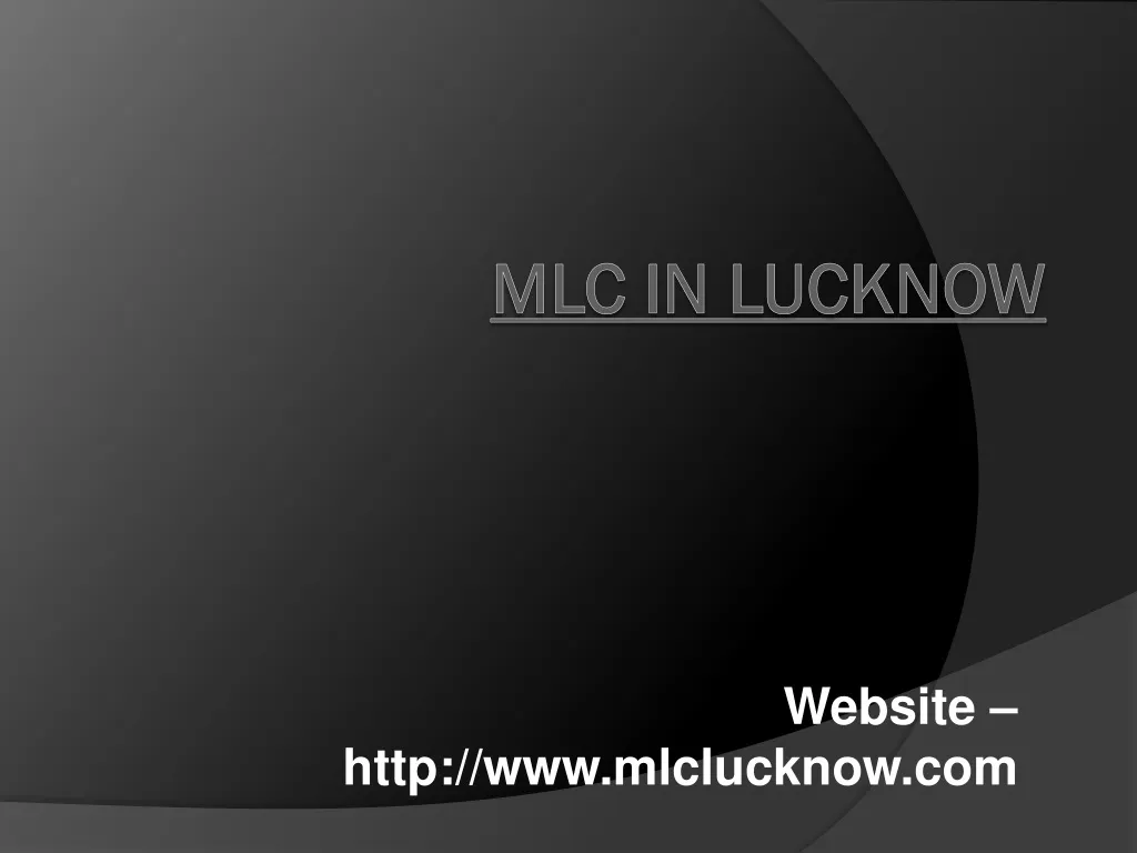website http www mlclucknow com