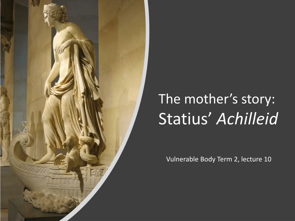 the mother s story statius achilleid