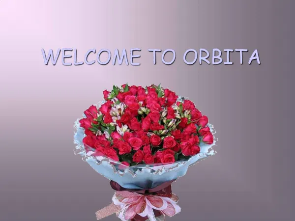 WELCOME TO ORBITA