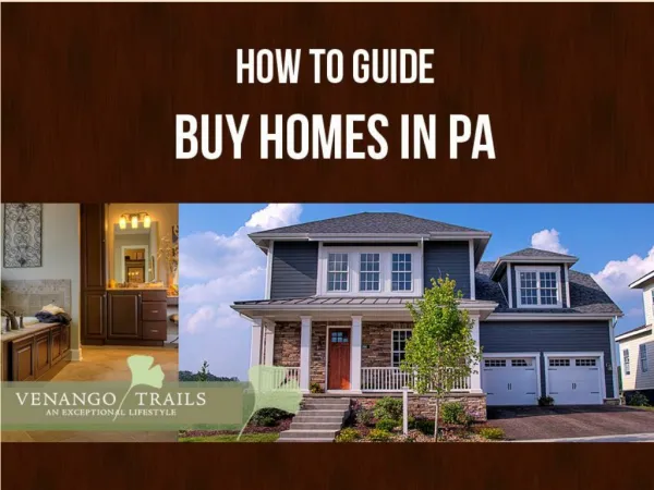 Real Estate Agents in PA – Venango Trails