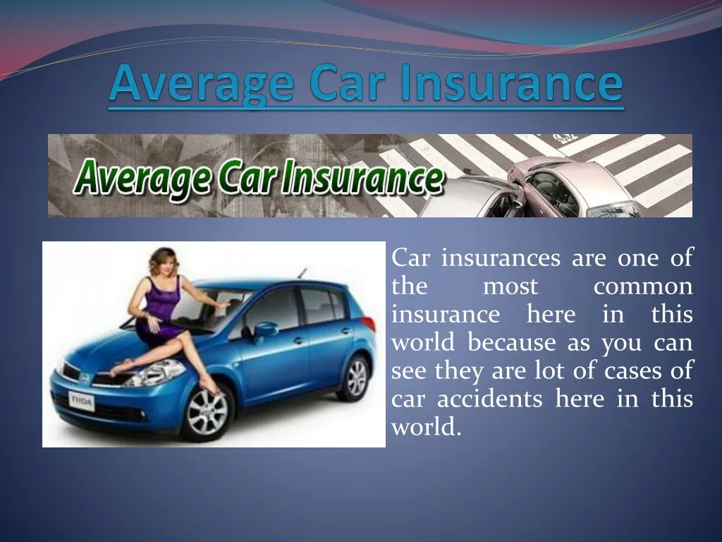 average car insurance