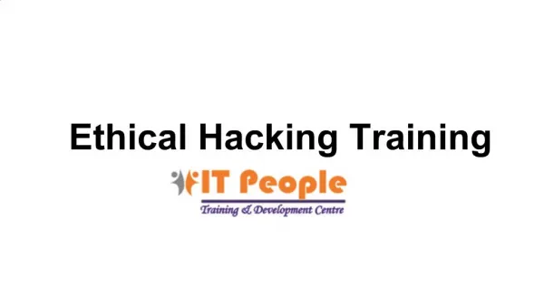 Ethical Hacking Course in Delhi- IT People