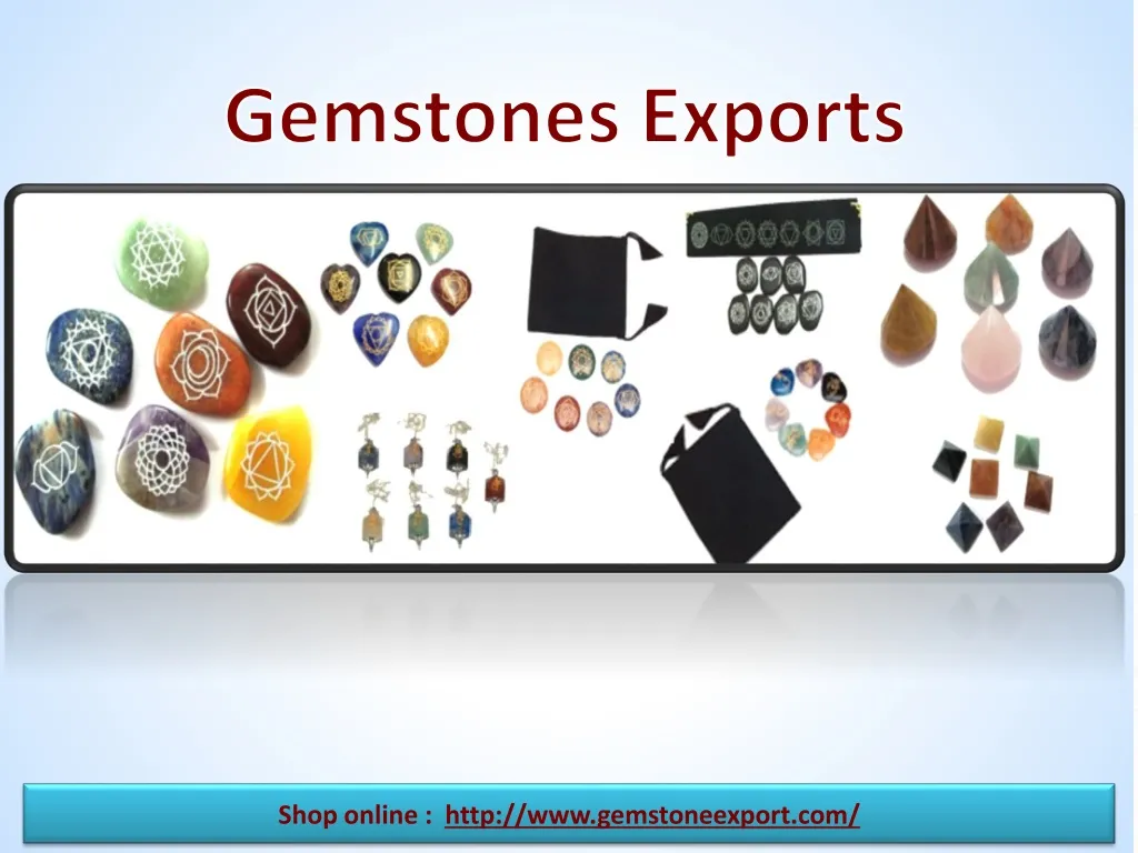 gemstones exports