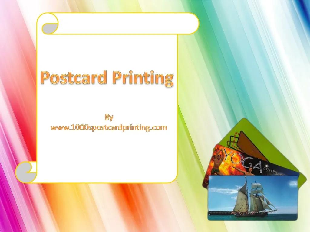 post card printing