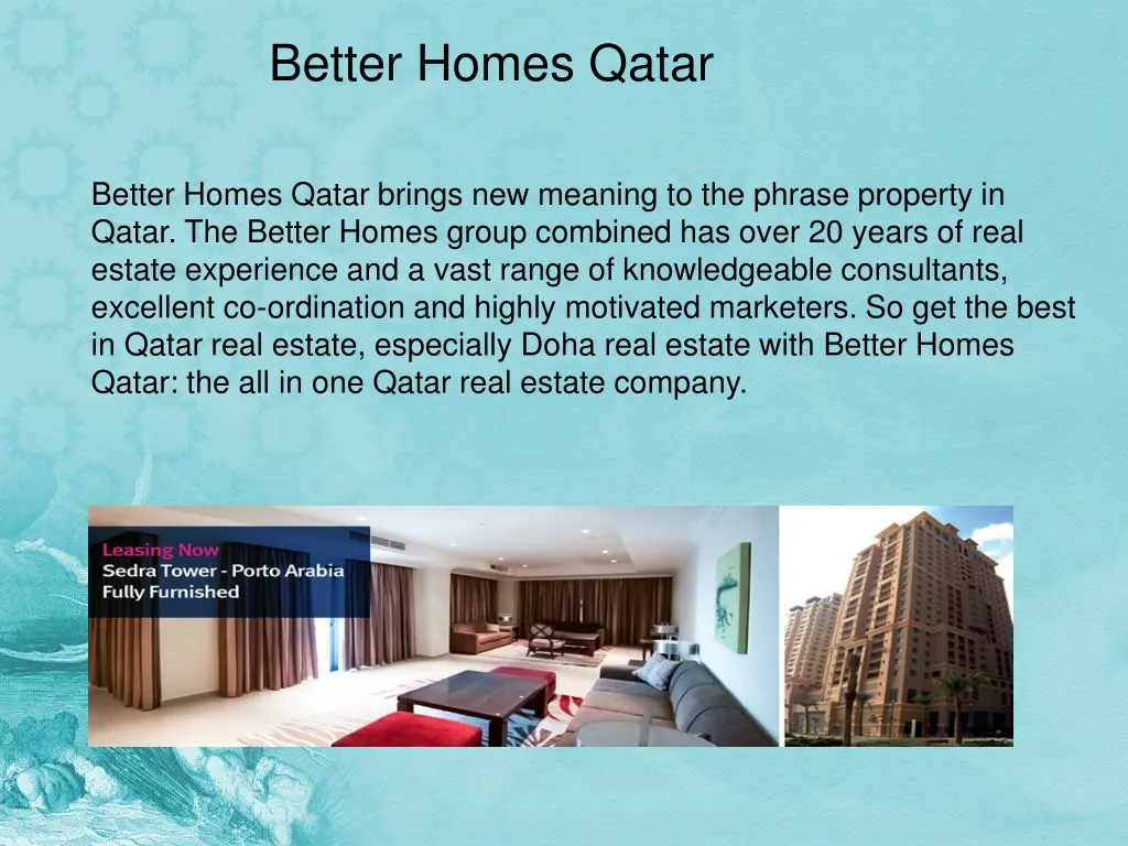 better homes qatar