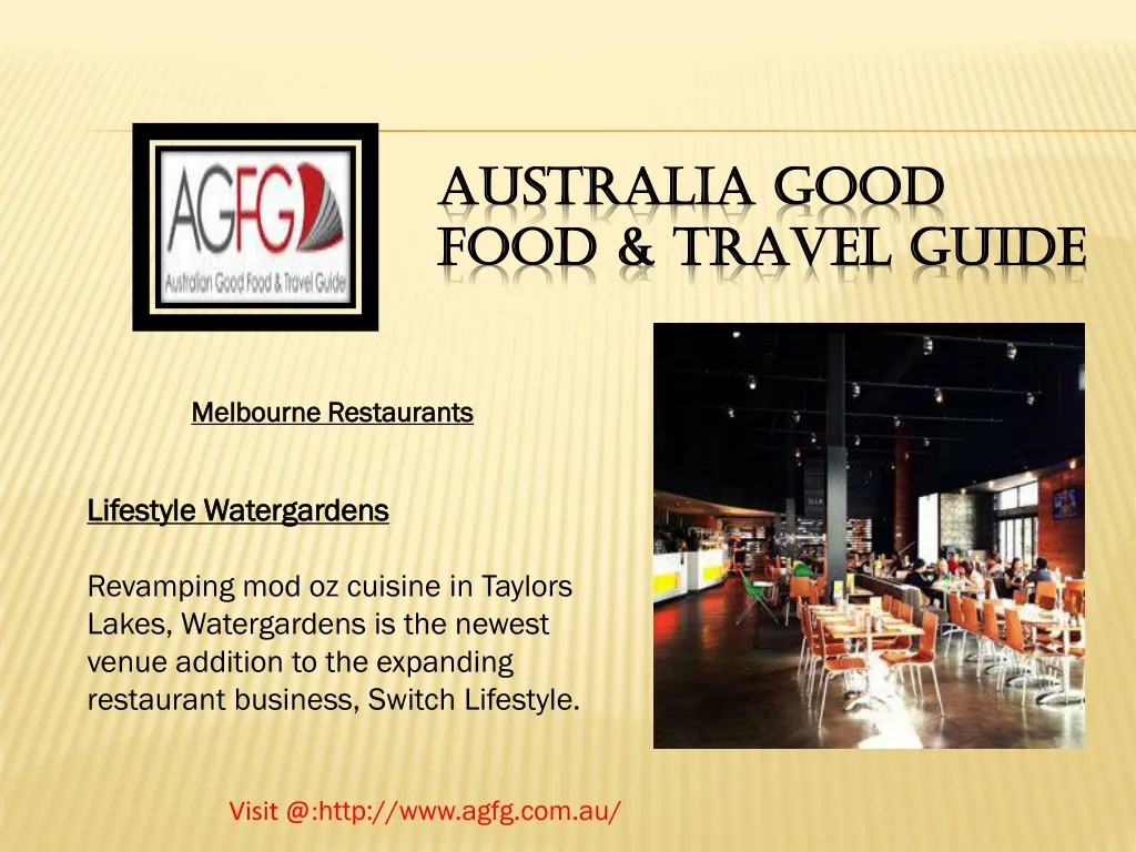 australia good food travel guide