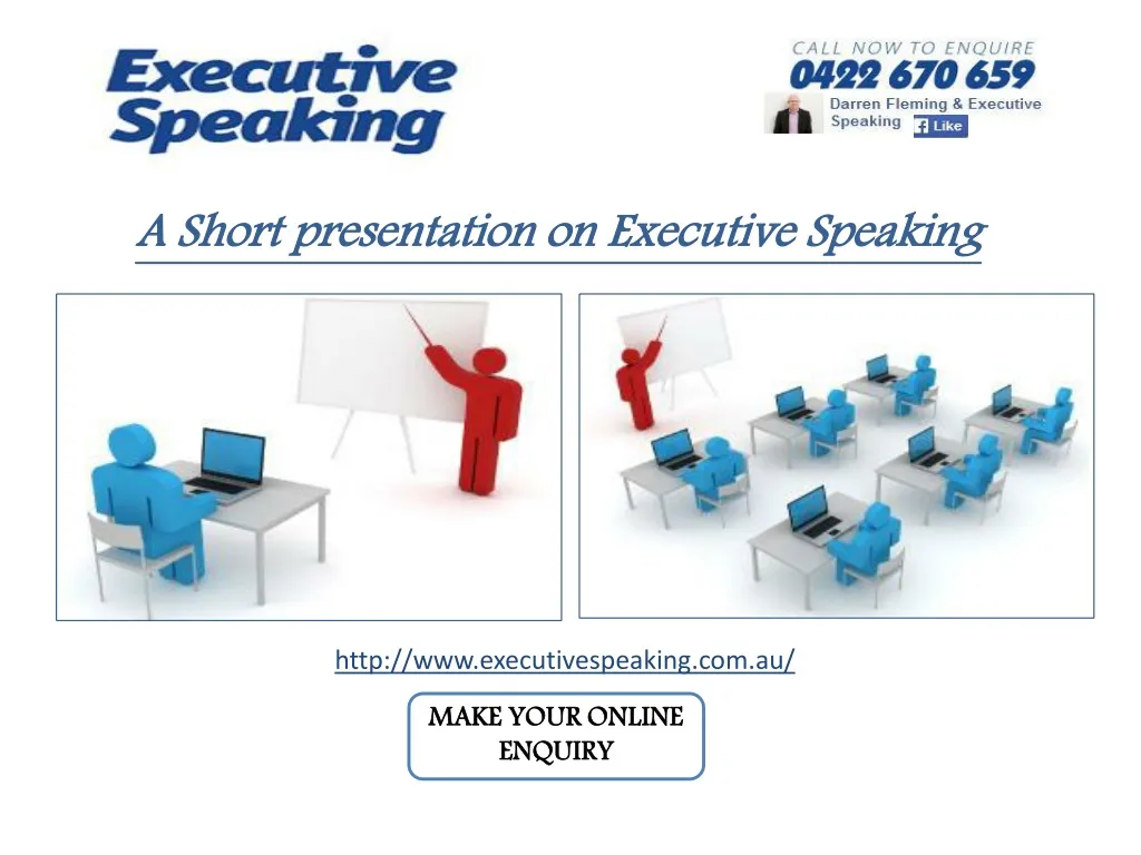 a short presentation on executive speaking