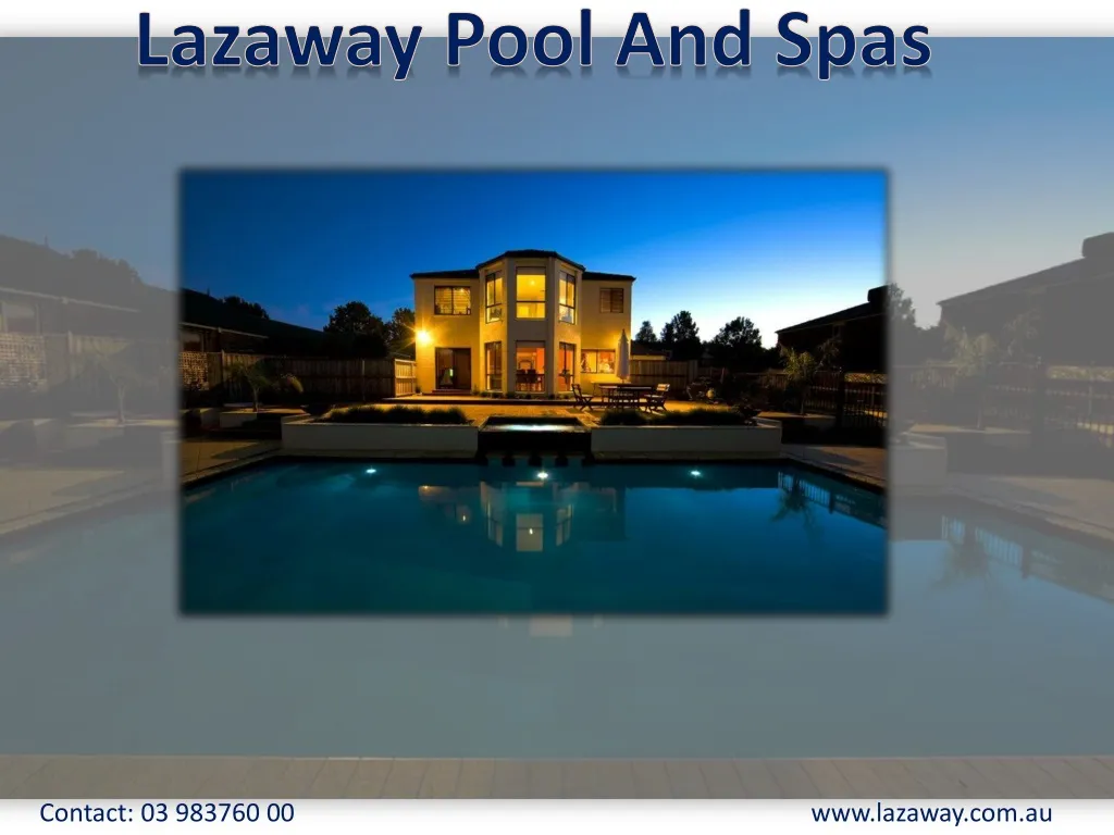 lazaway pool and spas