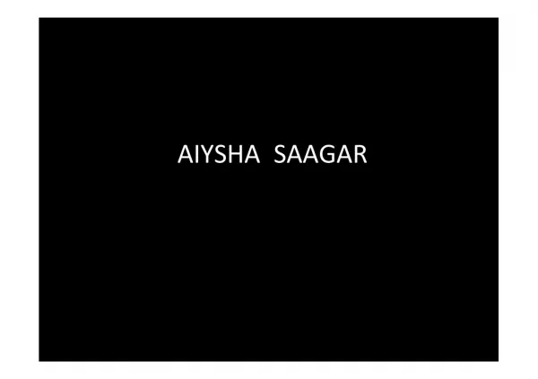 Australian Starlet Pop Singer Aiysha Saagar