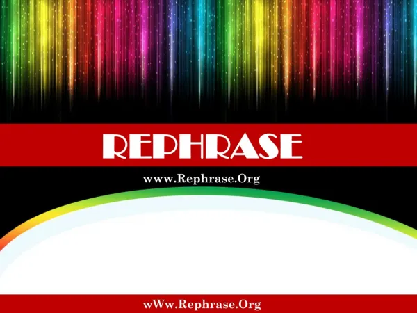 rephrase.org