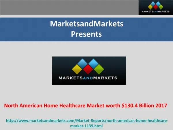 North American Home Healthcare Market worth $130.4 Billion B