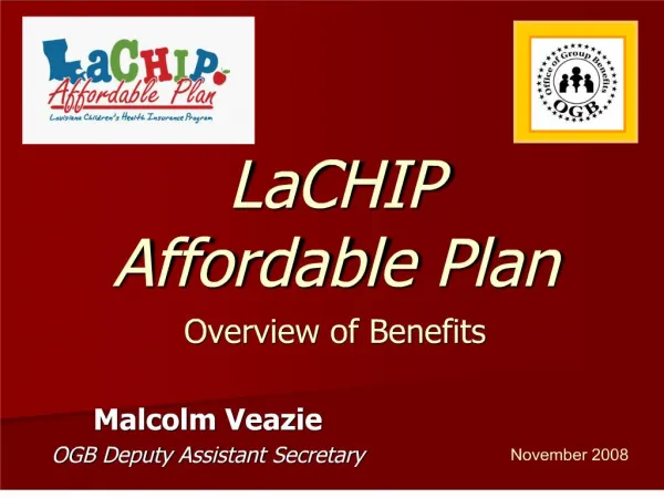 lachip affordable plan overview of benefits