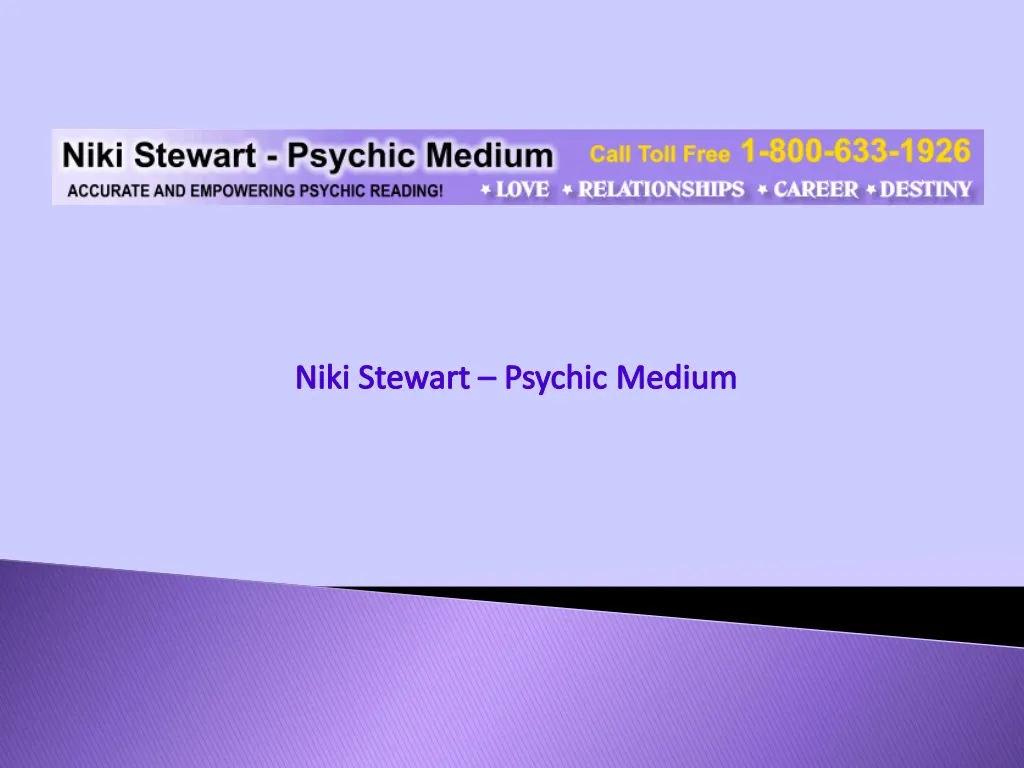 niki stewart psychic medium