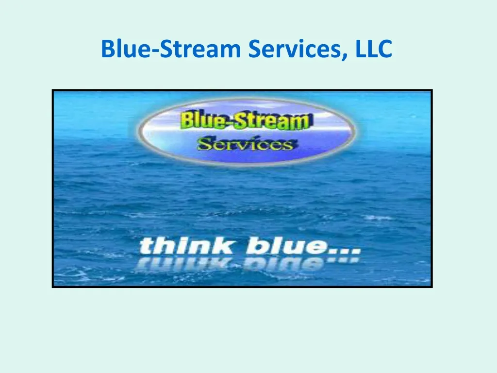 blue stream services llc