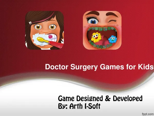 Doctor Surgery Games for Kids