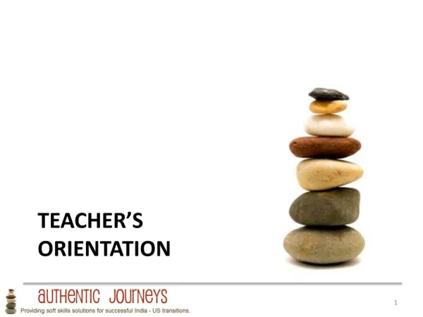 teacher s orientation