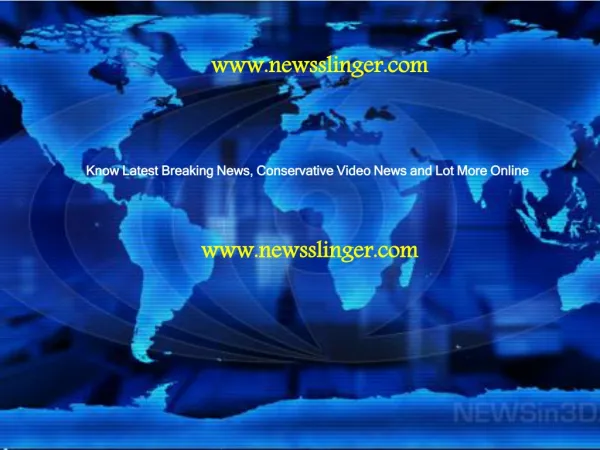 Know Latest Breaking News,Conservative Video News and Lot Mo