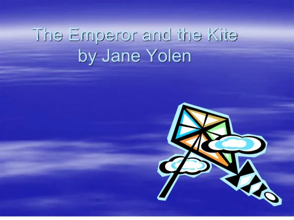 the emperor and the kite by jane yolen