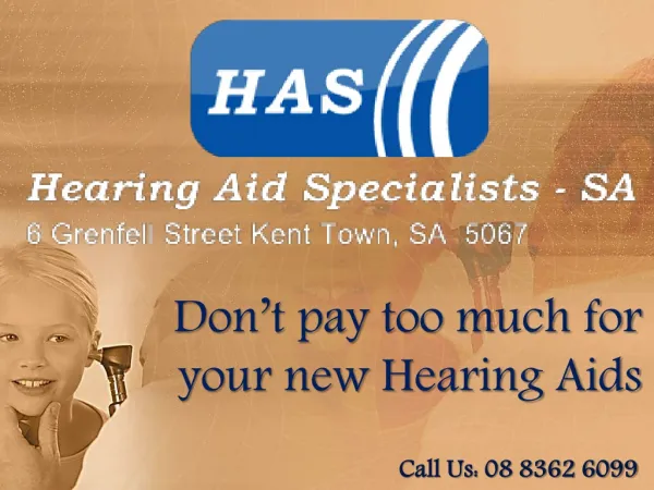 Cheap hearing aids in Adelaide