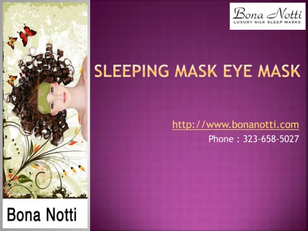 Sleep Masks with Eyes