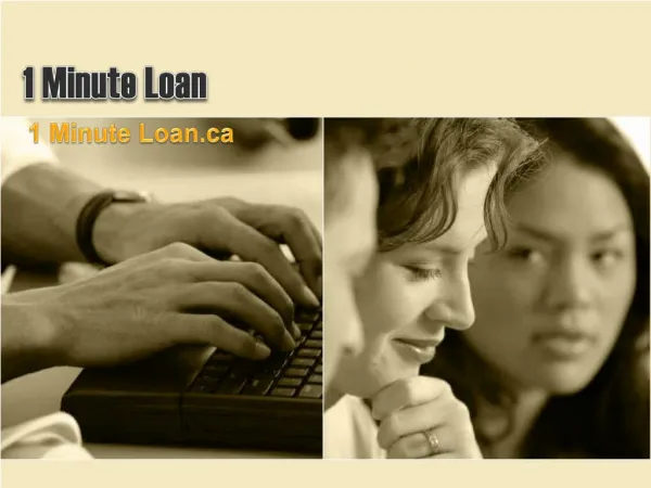 1 Minute Loan- Best Suitable Help To Your Requirements