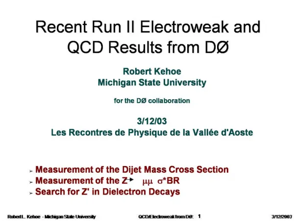 Recent Run II Electroweak and QCD Results from D