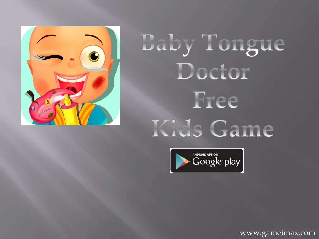 baby tongue doctor free kids game