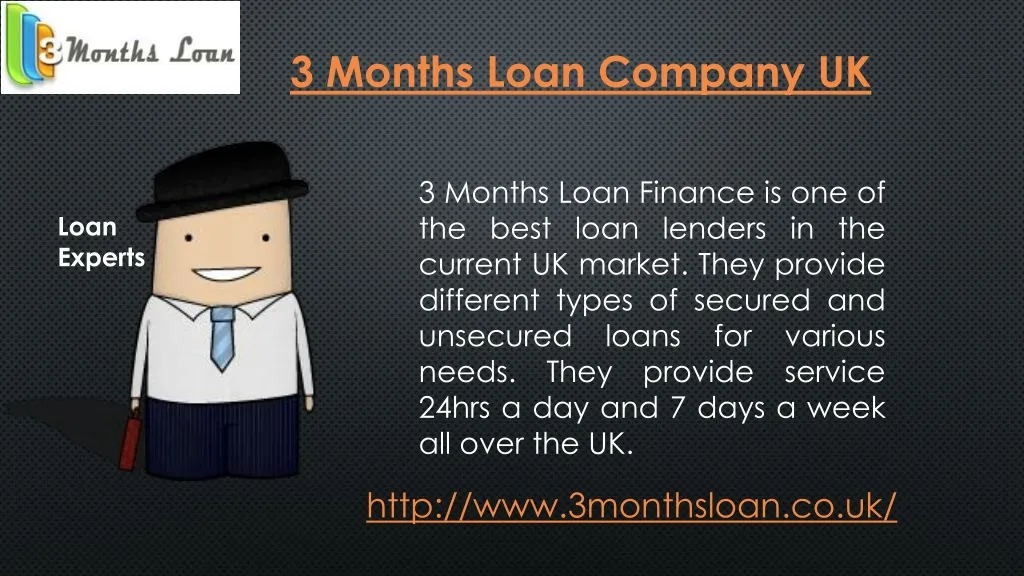 3 months loan company uk