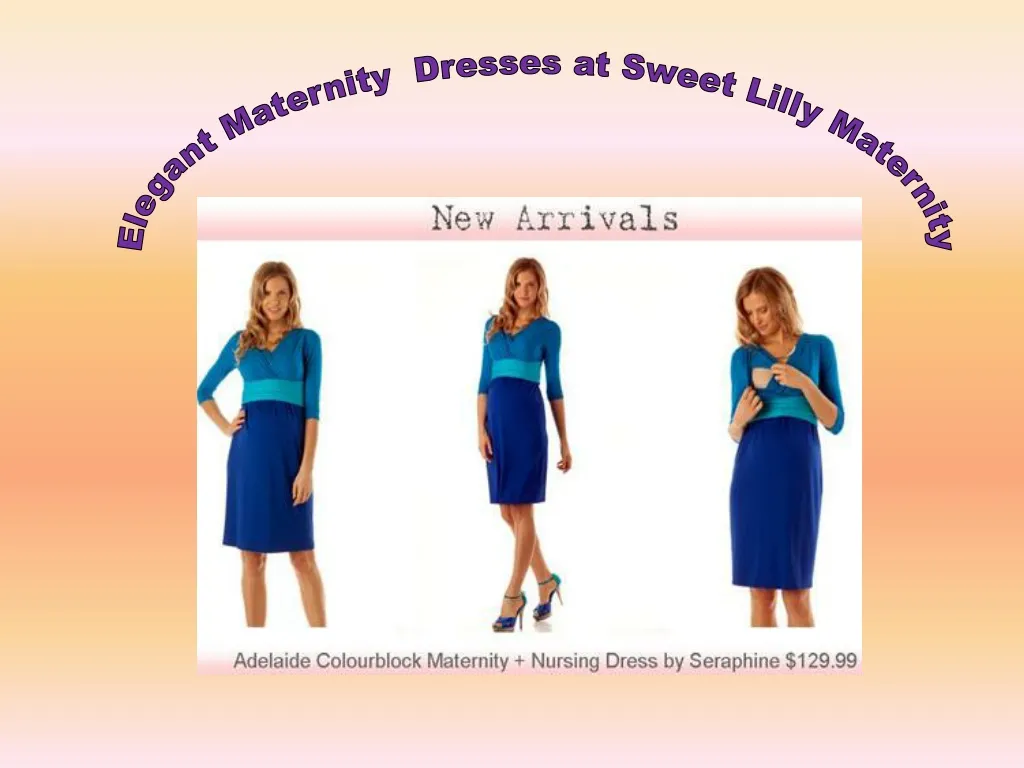 elegant maternity dresses at sweet lilly maternity