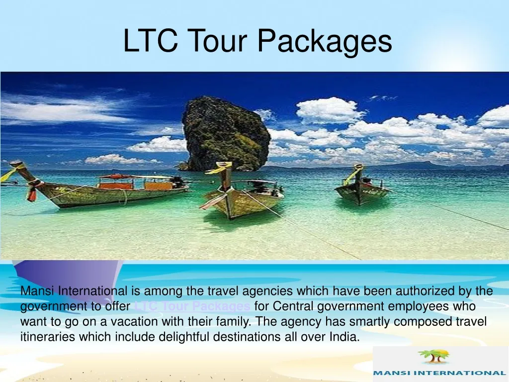 ltc tour packages
