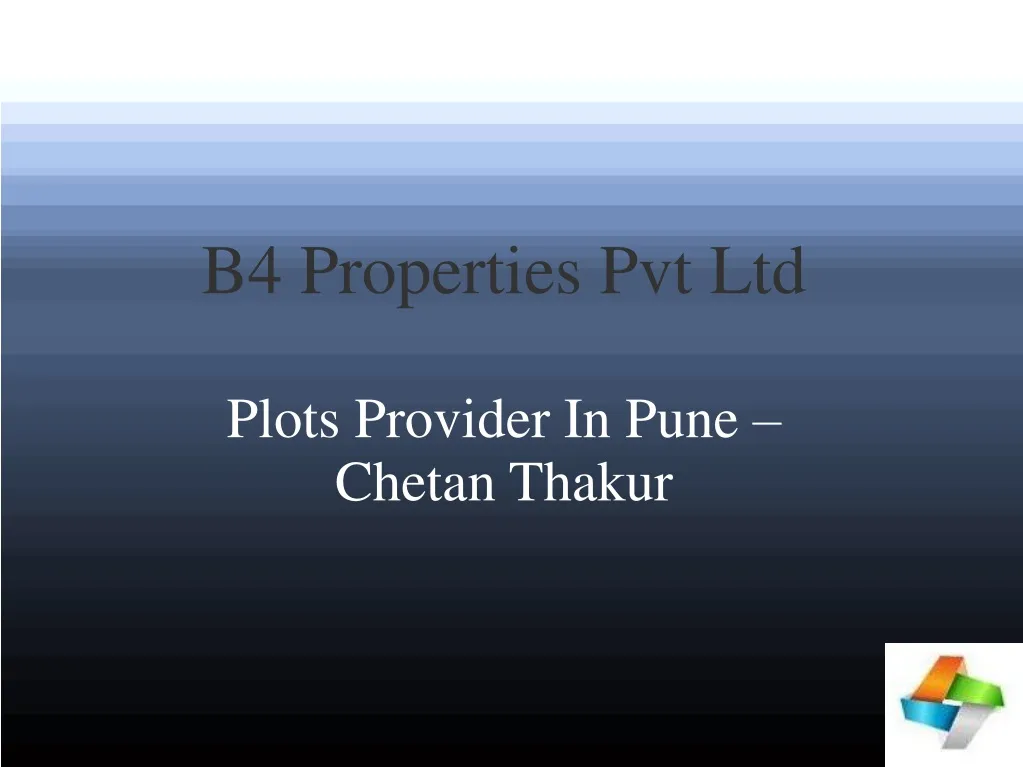 b4 properties pvt ltd plots provider in pune