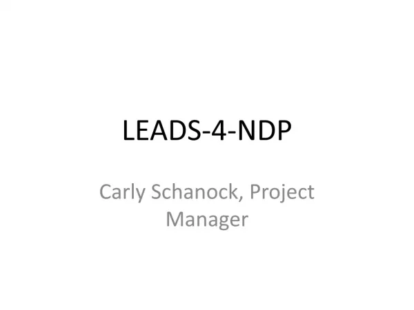LEADS-4-NDP