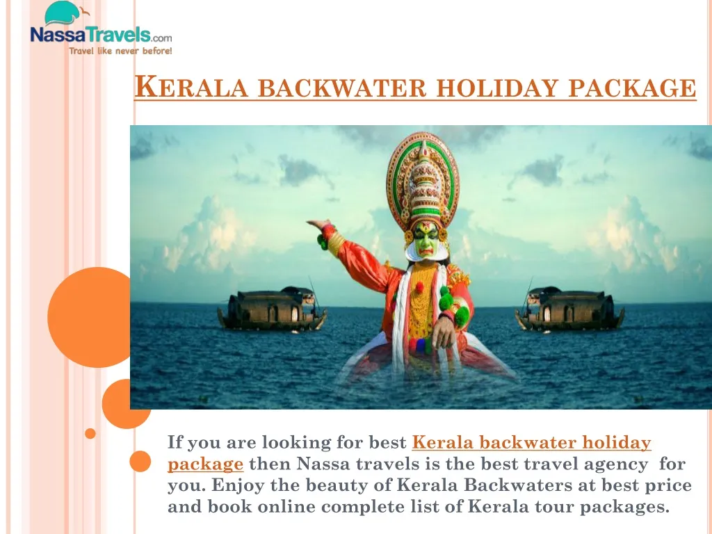 kerala backwater holiday package