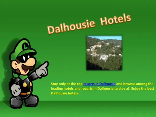 Resorts in Dalhousie