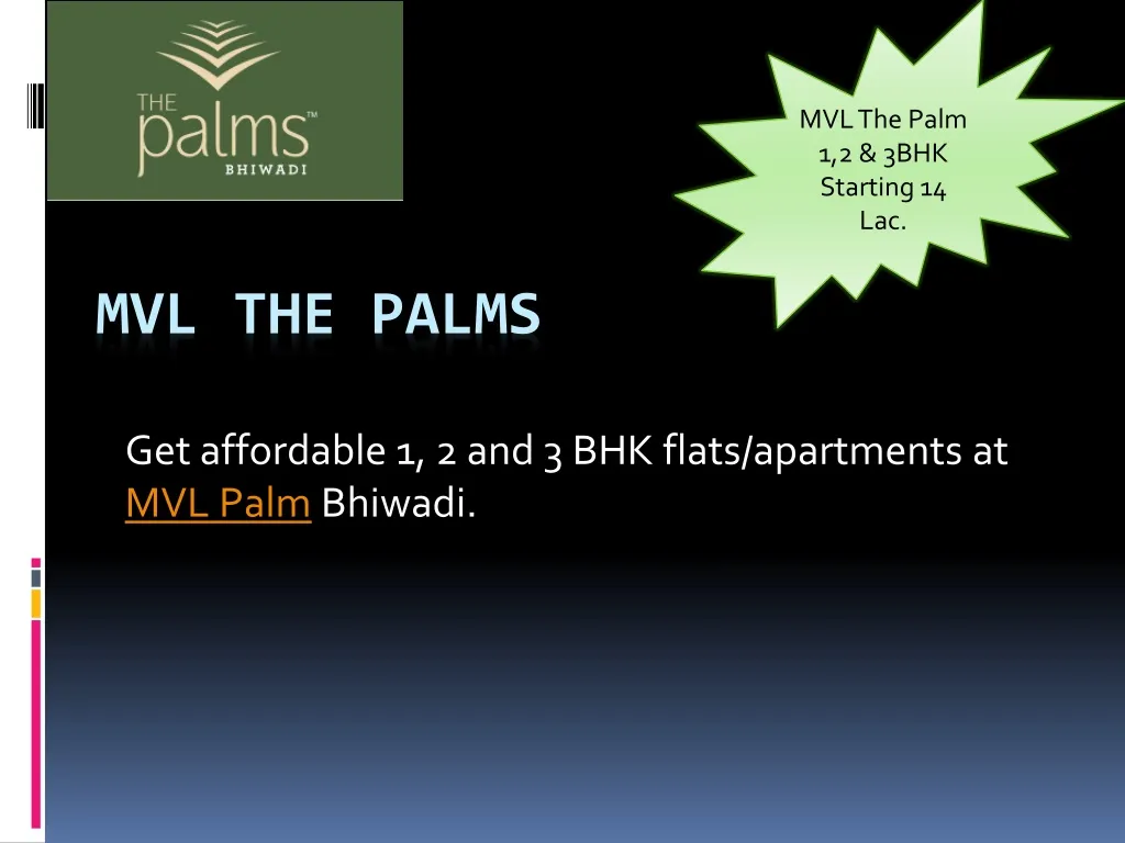 get affordable 1 2 and 3 bhk flats apartments at mvl palm bhiwadi