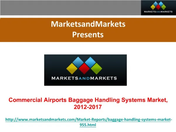 Airport Baggage Handling Systems Market (2012-17)
